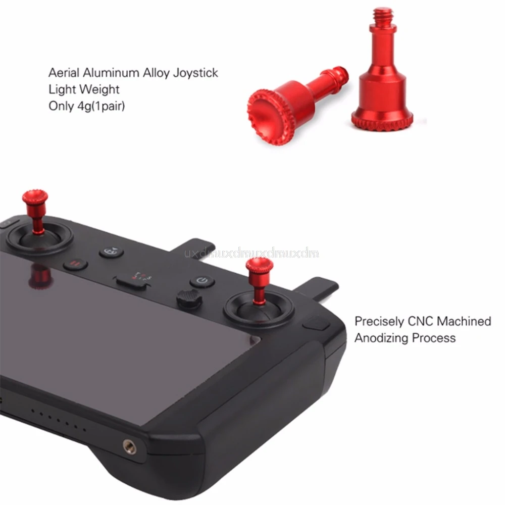 

1 Pair Joysticks Thumb Rocker Stick Guard Cover Protector Remote Control Lever Replacement for DJI Mavic 2 Pro/Zoom Controller