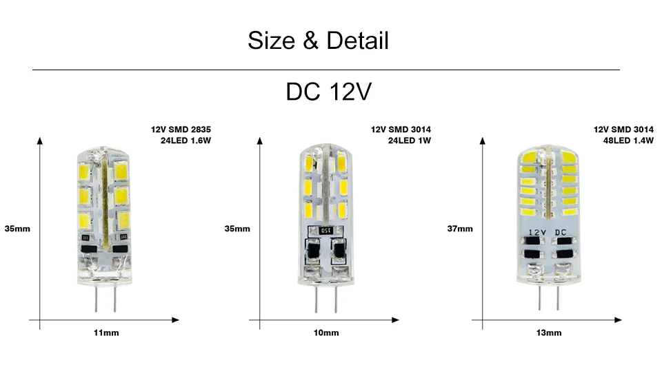 10 шт. G4 светодиодный светильник AC/DC 12V 220V 1 Вт 2 Вт 3 Вт SMD 2835 3014 угол Luz bombillas lampada de светодиодный светильник G4 светильник лампочка прожектор в форме кукурузы лампы