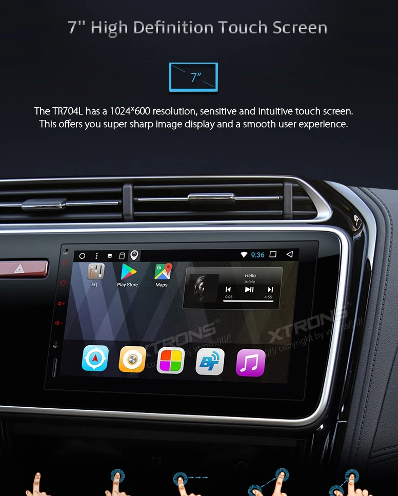 Top 7" Android 7.1 Nougat car GPS radio stereo Multimedia fits 1din and 2 Din One din Double din 32GB ROM 2GB DDR3 RAM OCTA Core 2 Top 7" Android 7.1 Nougat car GPS radio stereo Multimedia fits 1din and 2 Din One din Double din 32GB ROM 2GB DDR3 RAM OCTA Core 2