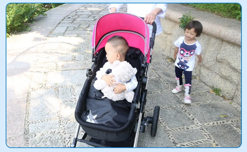 Универсальная детская коляска, аксессуары, зимние носки, сумка для сна, конверт, ветрозащитный Теплый детский конверт, детский конверт-коляска для новорожденных
