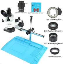 1080 P 30MP HDMI USB C крепление видеокамеры 3.5X-90X Simul-Focal продолжить тринокулярный микроскоп телефон Пайки PCB инструменты для ремонта