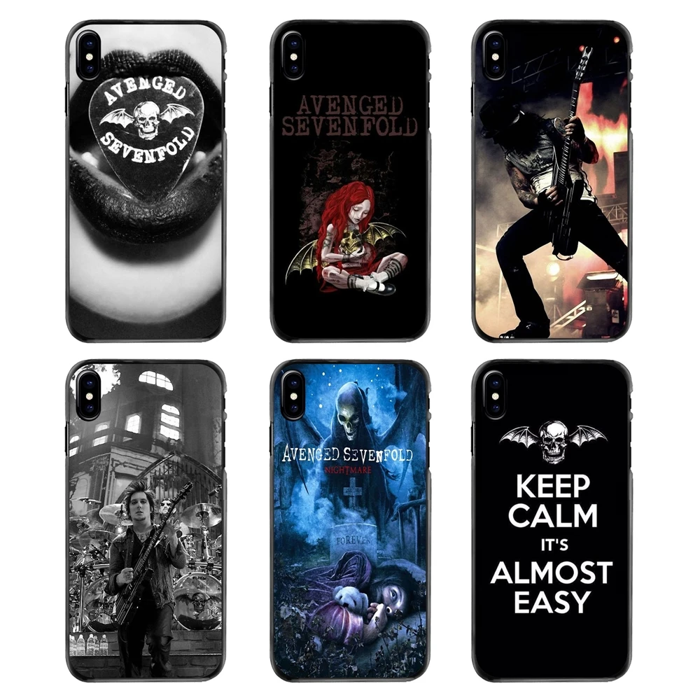 Case Cover For Samsung Galaxy Note 2 3 4 5 S2 S3 S4 S5 MINI S6 S7 edge S9 S8 Plus NWOAHM Avenged Sevenfold Metal band Quote Logo |