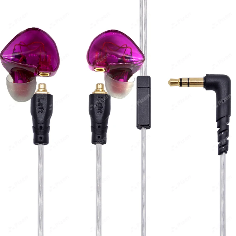 earphone pizen 4 unites pink