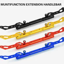 Запчасти для мотоциклов, универсальная модификация Balancebar, усиленная перекладина, CNC, алюминиевый сплав, руль, усиленный стержень, подходит для зеркала