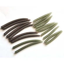 20 шт терминал Карп рыболовные снасти безопасные свинцовые зажимы с шпильками хвост резиновые трубки