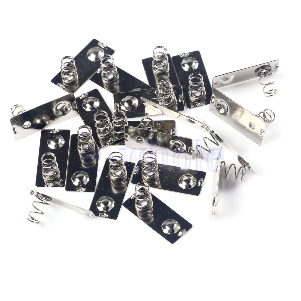 

MLLSE 30Pcs AA Battery Positive Negative Conversion Spring Contact Plate AA2842X30