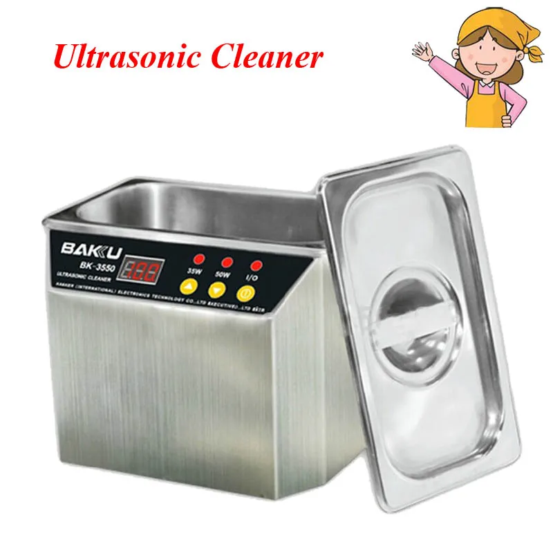 Stainless Steel Jewelry Cleaner Machine Brand BAKU 220V/ 110V For