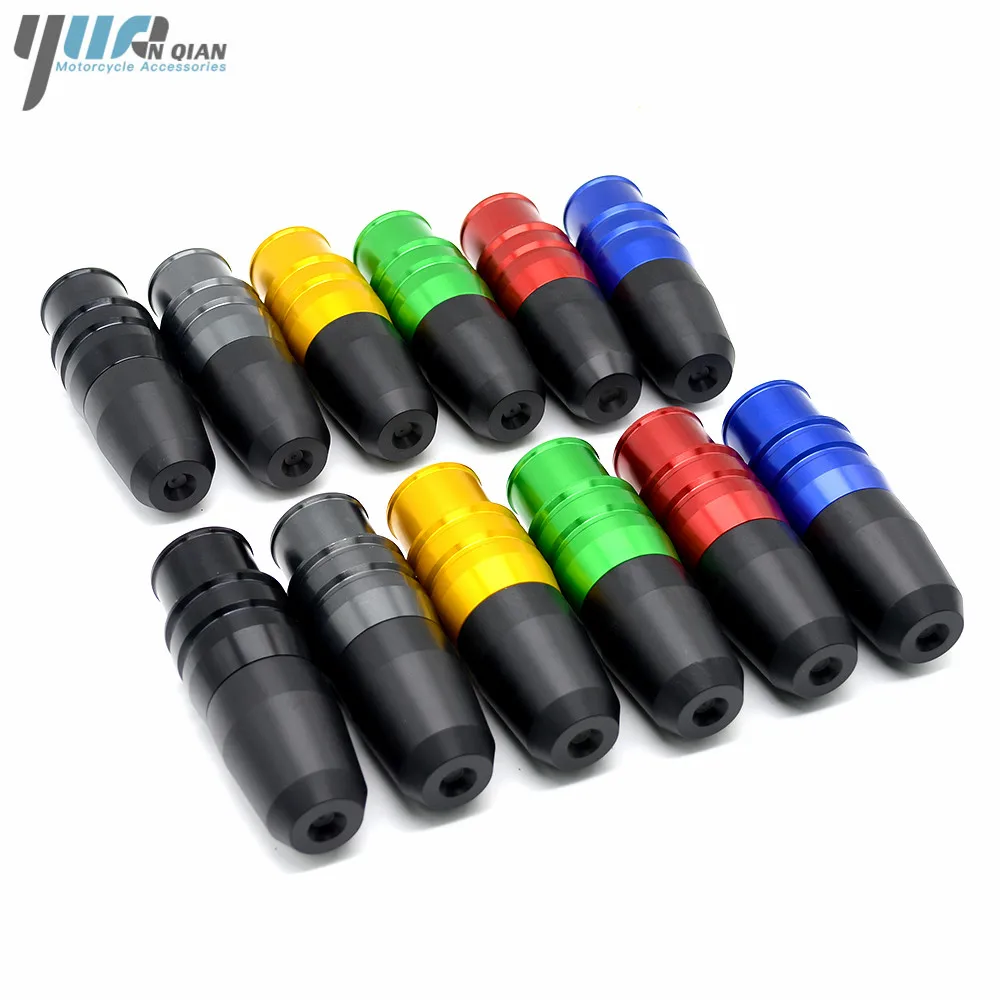 For Z 800 900 300 250 Motorcycle Accessories Parts Exhaust Slider Crash Pads Protector For Kawasaki Ninja z800 z900 z250 z300