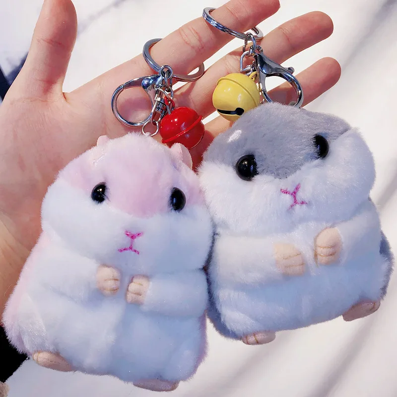 Милый брелок. Брелок хомяк мягкий. Fur keychain зайчик. Подвеска пингвин. Плюшевые брелки.