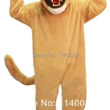 Талисман золотой костюм Пумы талисмана Взрослый размер Лев Кот маскотт костюм маскота костюм кунг-фу панды вечеринка, косплей костюм