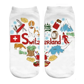 

Switzerland love print socks pregnant wholesales and dropshipping