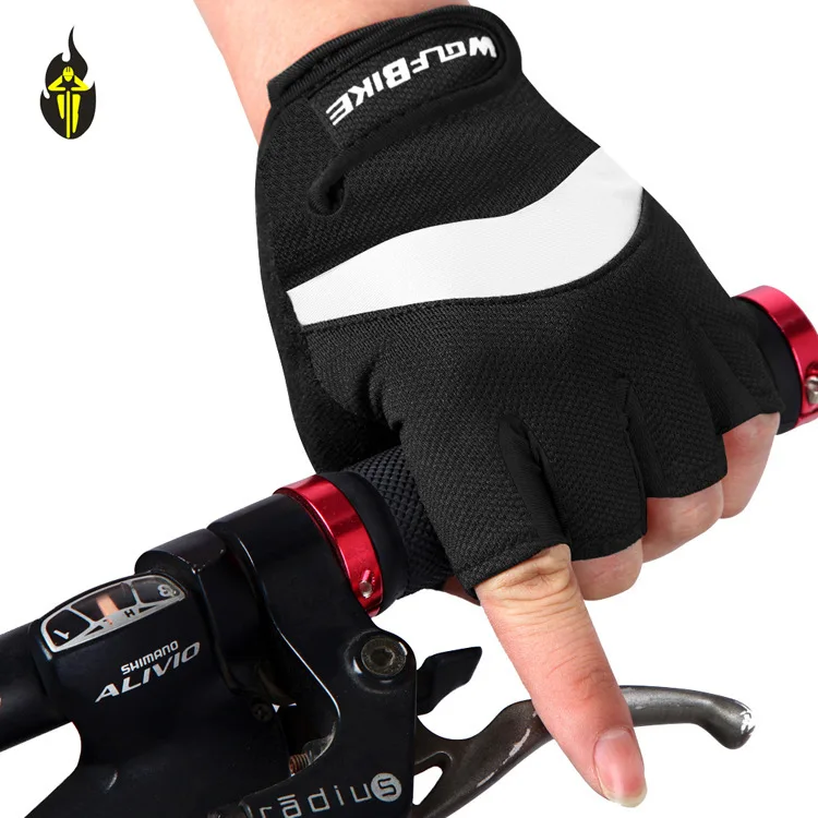 

WOSAWE Bicycle Cycling Glove Non-slip Half Finger Glove Bicycle Cycling Glove BST-005
