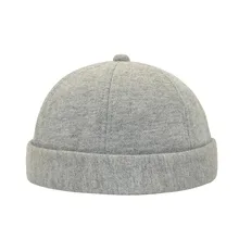 MinanSer мужская шапка бини для осени зимы бейсбольная кепка с черепом, кепка моряка, женский берет, шляпа моряка тыква, свернутый манжет, Ретро стиль, без полей