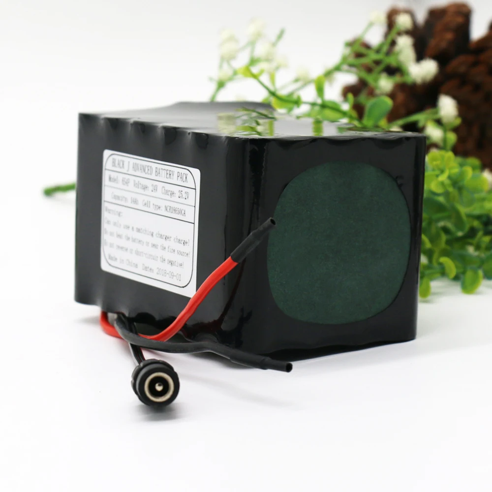 

KLUOSI 24V/25.2V14Ah 6S4P Use NCR18650GA Li-Ion Battery Pack with 20A BMS for Small Electric Motor Bicycle Ebike Scooter