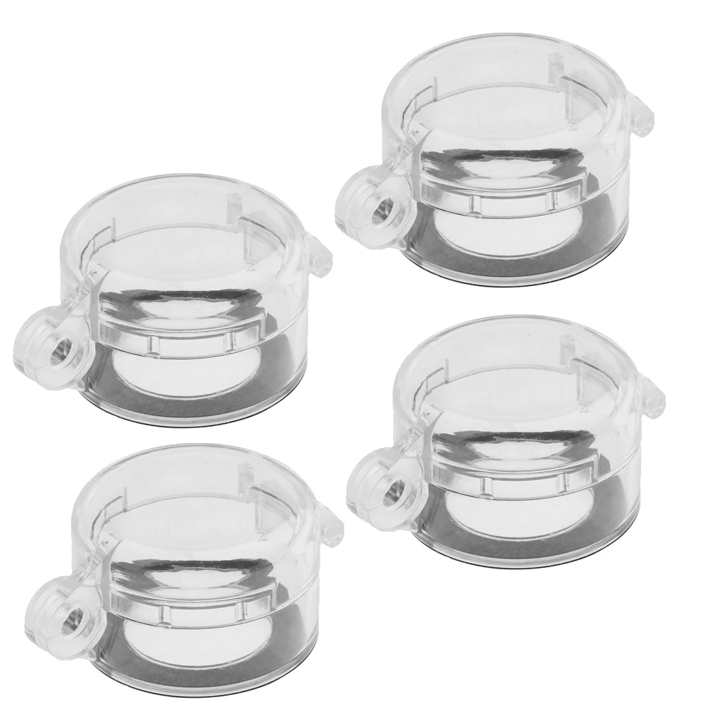 4PCS 30mm Universal Wall Switch Lockout Cover Oven Cooker Gas Hob Key Knob Covers