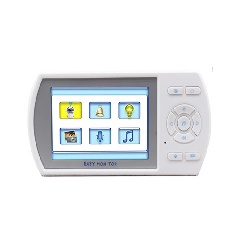 3.5 LCD Color Baby Monitor Video Nanny Security Camera Two Way Talk Temperature Monitoring (3)