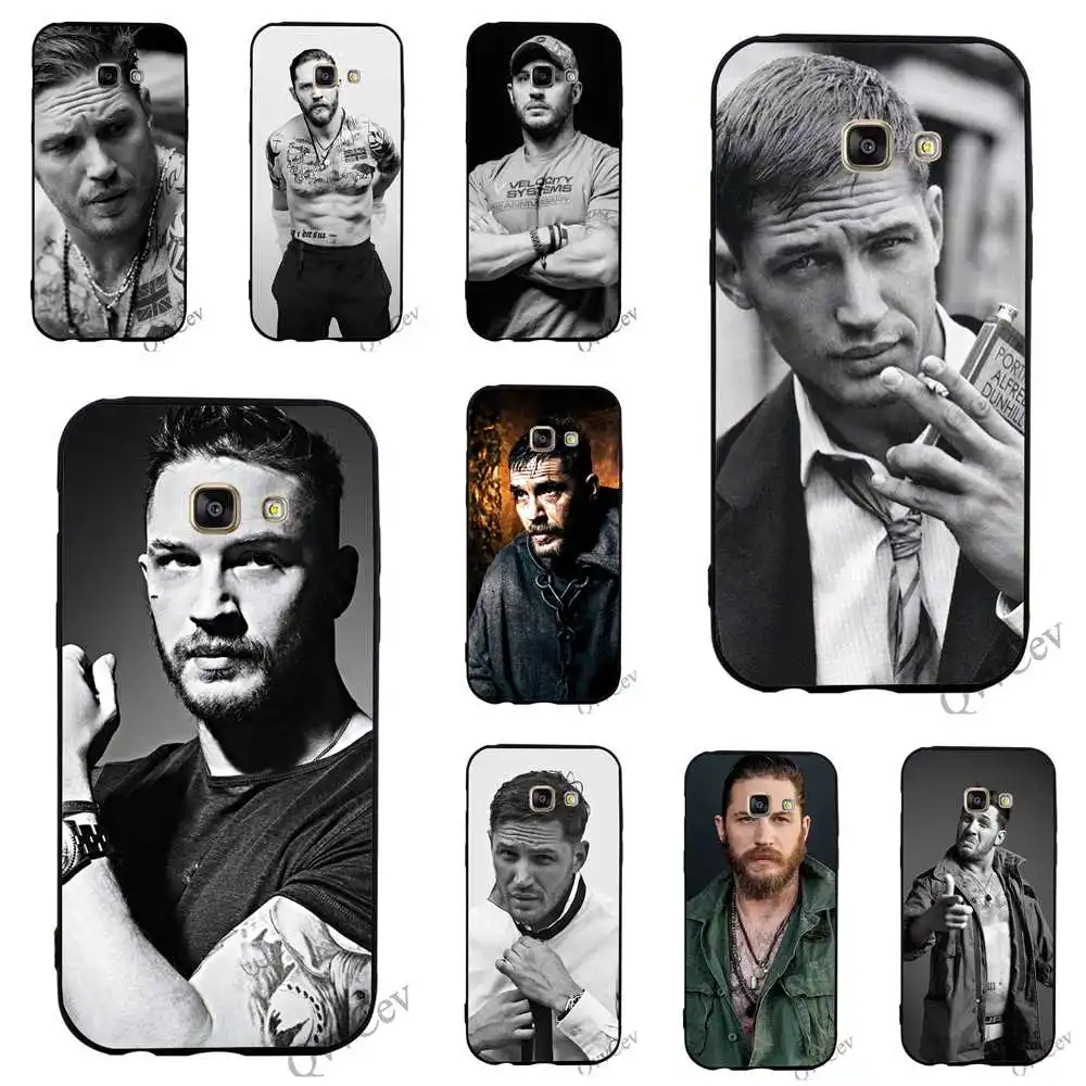 

Protective Tom Hardy Phone Cover for Samsung Galaxy A6 Case A3 S7 S6 Edge S8 A5 S9 Plus Note 8 9 Silicone
