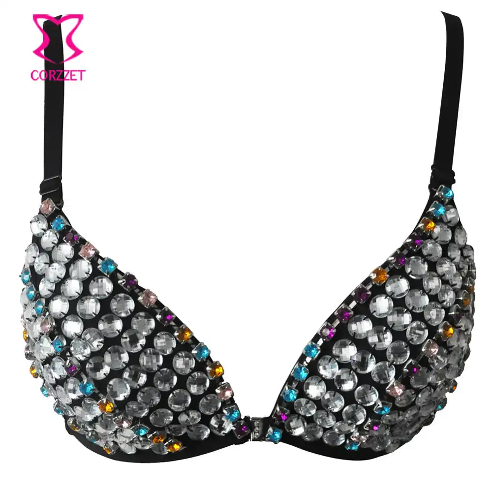 multi colored bralette