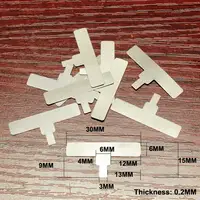 ליתיום סוללה 30pcs / הרבה ניקל סוללת ליתיום Power מצופה SPCC חתיכת חיבור ריתוך פלדה 26,650 נקודה ניקל צלחת T סוללה (3)