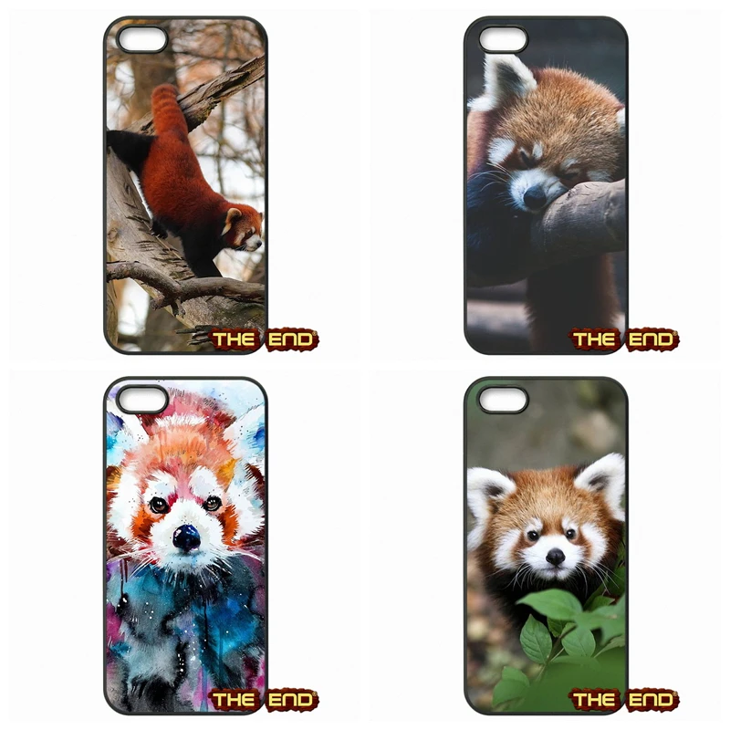Love Cute Red pandas Good Hard Phone Case Shell For iPhone X 4 4S 5 5C