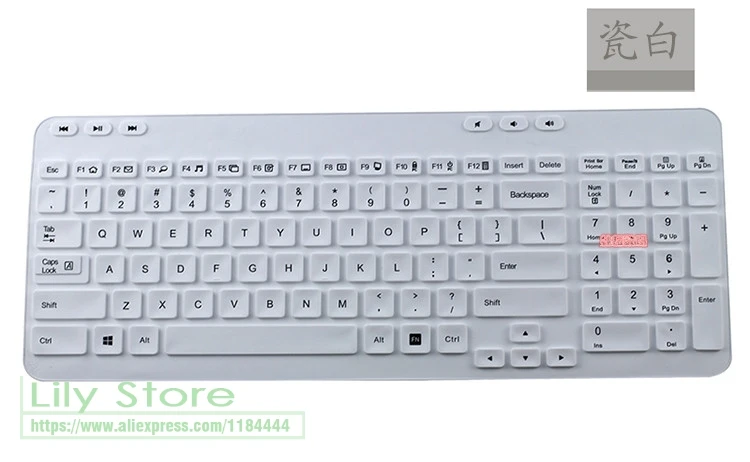 Силиконовый пылезащитный механический чехол для клавиатуры для logitech MK365 MK360 K365 K360 Беспроводная настольная Пылезащитная пленка