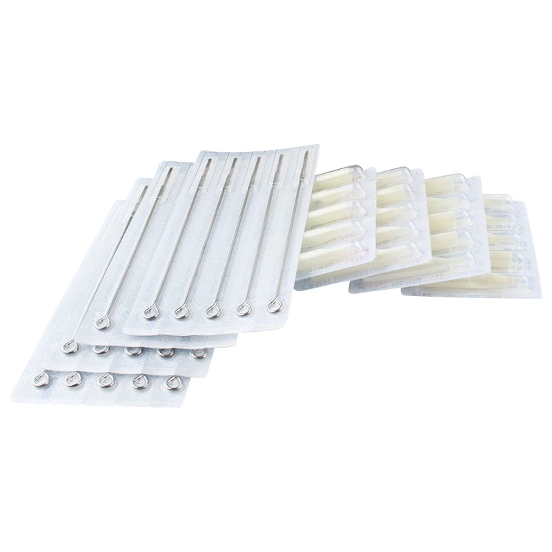 

20Pcs Disposable Tattoo Needle Nozzle Set Needles Tips Caps Kit for Tattoo Machine OR88
