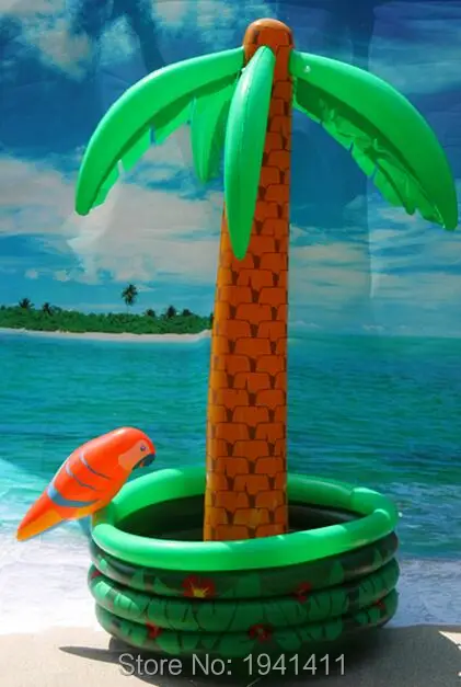 Гавайская серия 180 см большая надувная Кокосовая пальма охладитель напитков ведро льда для Sandbeach вечерние аксессуары Принадлежности игрушки