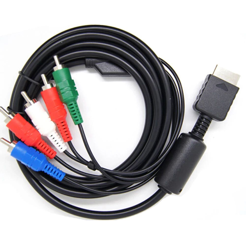 

1.8m/6FT HDTV AV Audio Video Cable AV Multi Component Cable Cord Wire For Sony PS2 PS3 For Sony PlayStation 2 For PlayStation 3