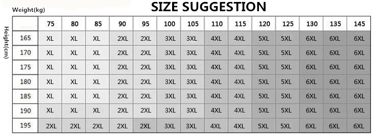 SXL-6XL