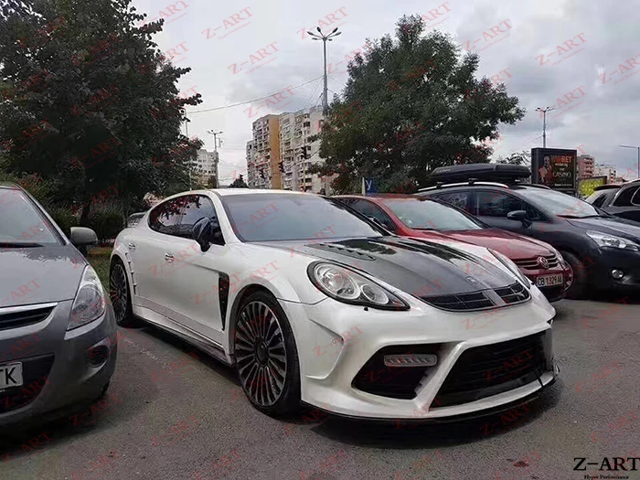 Комплект с широким корпусом для Porsche Panamera 2010 2016 тюнинг лица бамперы 970 кузова