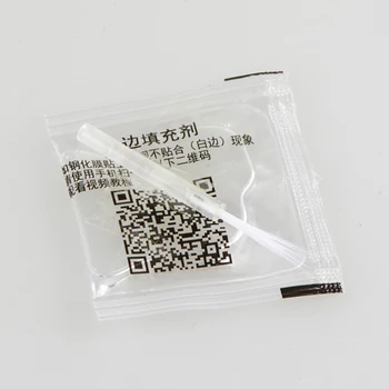 

elenxs 10pcs/lot Tempered Glass White Edge Revising Liquid with Brush For Phone Screen Protector White Border Eliminate Liquid