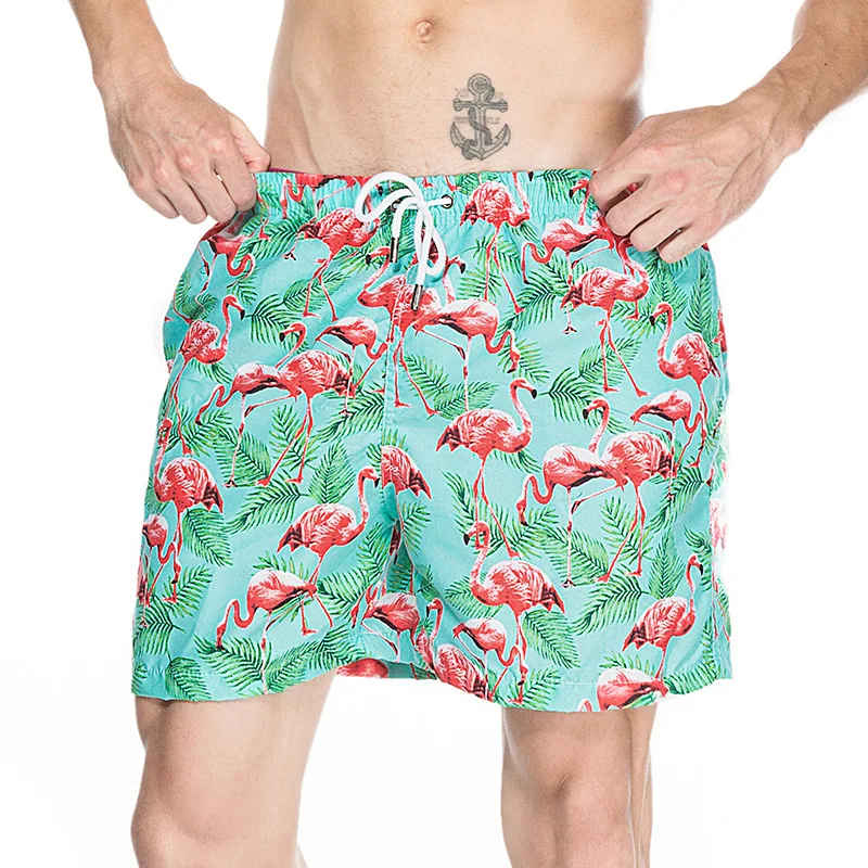 

2019 Men Beach Short Quick Dry Board Shorts Summer Running Surfing Pants Men Swimwear Beach Short Boxer Swimming Trunks Sunga
