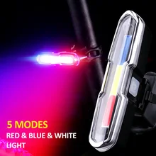 Велосипедный фонарь задний светодиодный MTB COB Luces Bicicleta Luz Bicicleta для езды на велосипеде USB аксессуары для фонарей