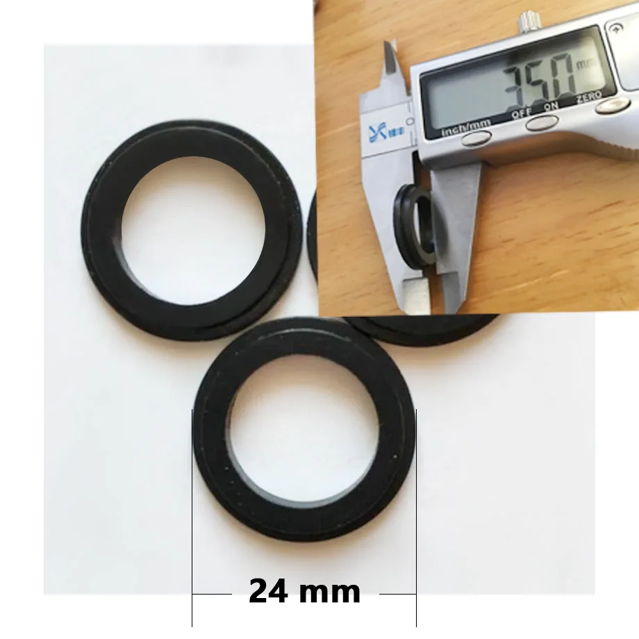 5 PCS 24mm 22mm male thread female thread aerator gasket rubber ring a
