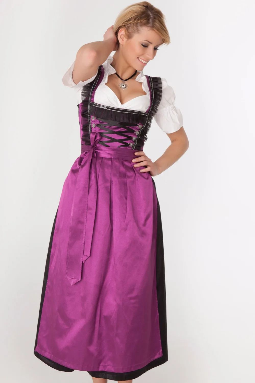 Bavarian Beer Girl костюм для взрослых октоверфеста девушки из германии Dirndl платье