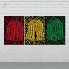 купить! Японские Цветные Тыквы Wall Art Холст Картины Плакаты и Принты Арт Принт Декоративные Плакат Картина Лучший!
