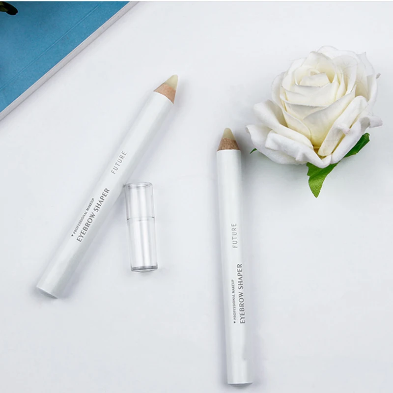 1 قطعة الحاجب التصميم قلم رصاص للماء شفافة الحاجبين قلم شمع مع مبراة SSwell 1 قطعة الحاجب التصميم قلم رصاص للماء شفافة الحاجبين قلم شمع مع مبراة SSwell