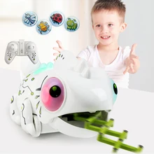 Smart Chameleon Robotic Toys Hungry Lizard Intelligent Electronic Pet Toy Can Eat Things Function Funny Toy Gift for Boys Girls Smart Chameleon Robotic Toys Hungry Lizard Intelligent Electronic Pet Toy Can Eat Things Function Funny Toy Gift for Boys Girls