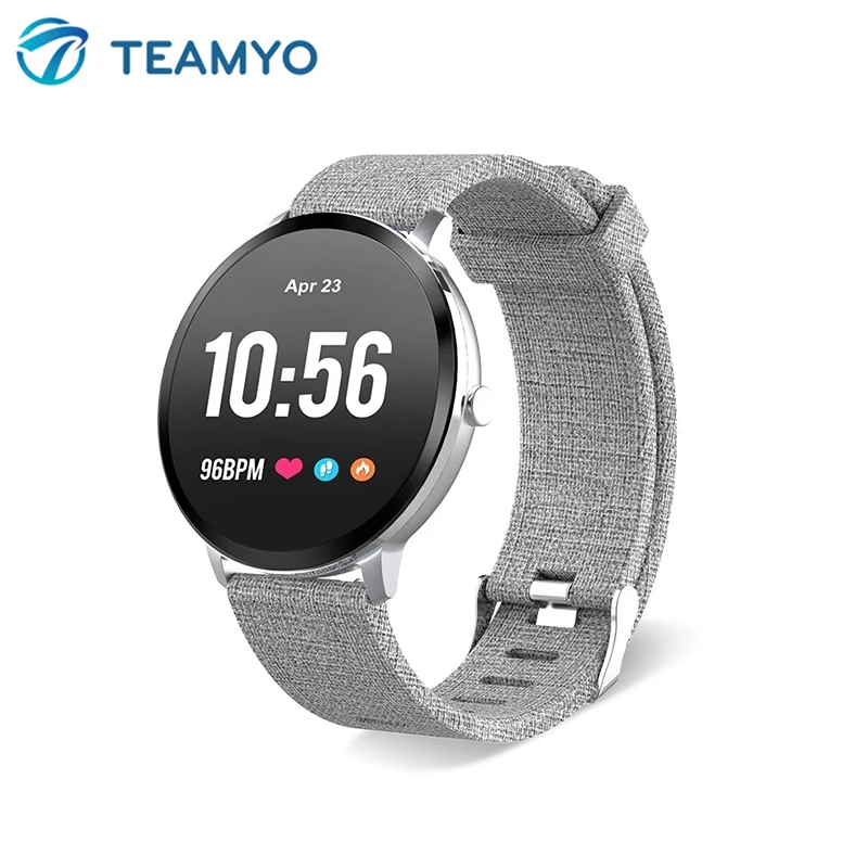 V11 Smart watch Heart rate monitor Sport Man Woman Wristband IP67 waterproof Tempered glass Activity Fitness tracker smart watch