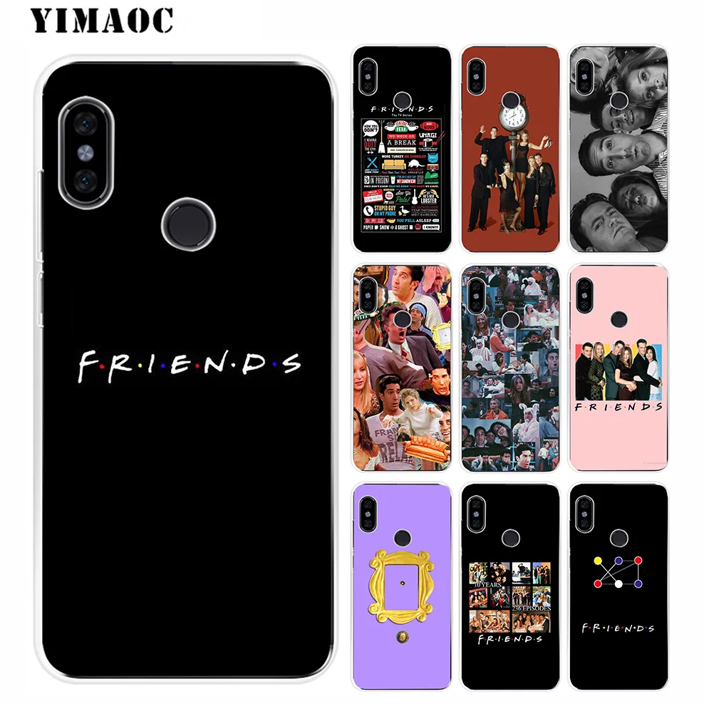 

YIMAOC Friends TV Show Soft Silicone Case for Xiaomi Mi 9 8 SE 6 6X 5X Mix 2S A2 Lite MiA1 Xiaomi POCOPHONE F1 MAX 3