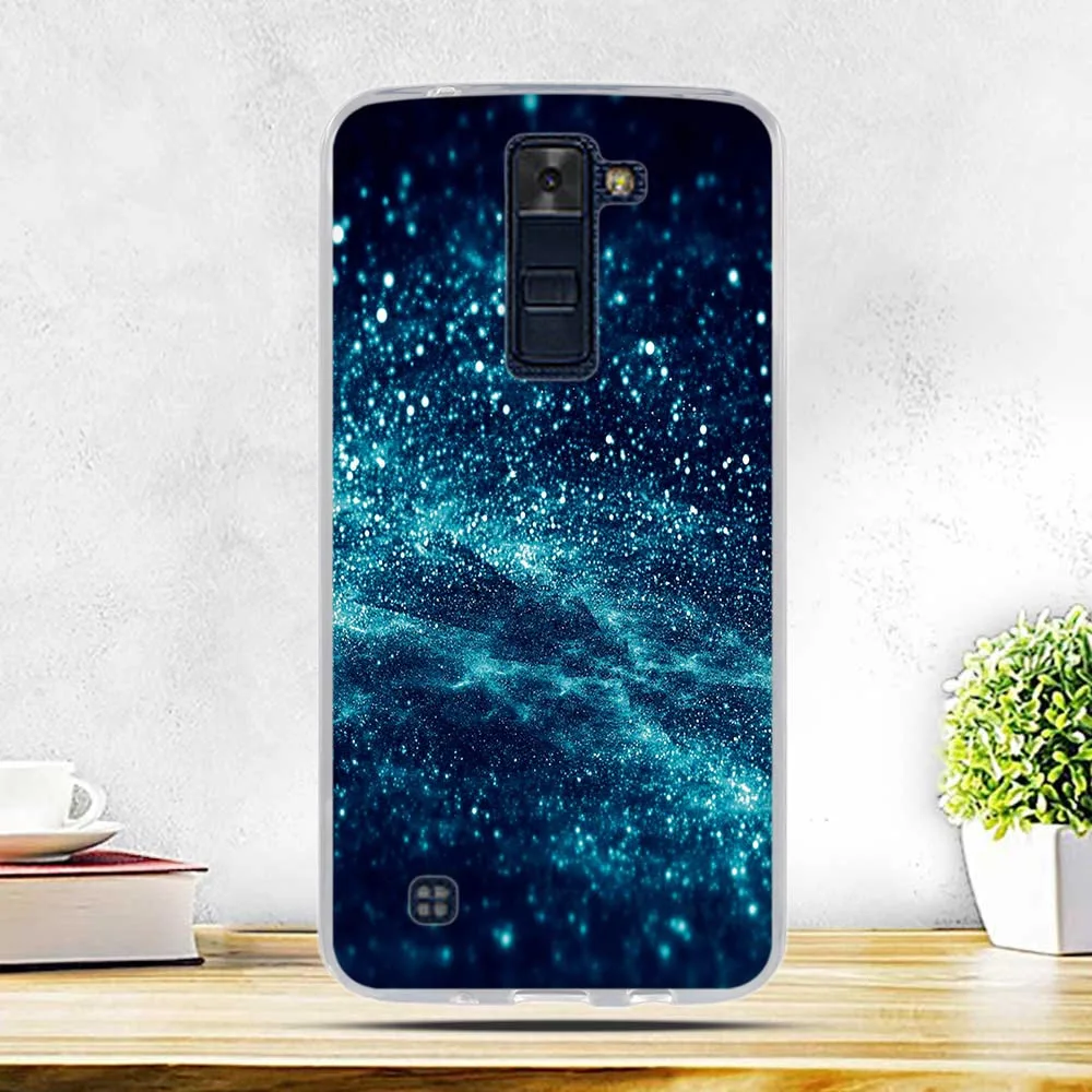 Мягкий ТПУ 3D рельефный чехол для LG K8 Lte K350 K350E K350N 5," K 8 телефонный силиконовый чехол на заднюю панель для LG K7 K10 Leon Spirit X power - Цвет: 19