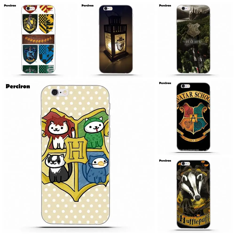 Perciron ТПУ чехлы накладки Хогвартс Crest для Galaxy Alpha Core Note 2 3 4 S2 A10 A20 A20E A30 A40 A50 A60 A70 M10 M20