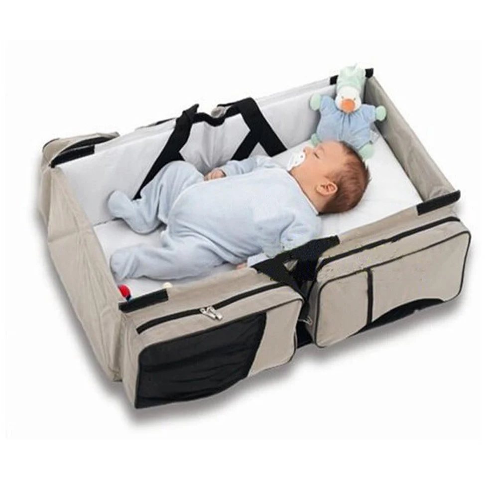 

Multifunctional Portable Travel Bed Cradle Bed Mummy Bag Newborn Diaper Bed Baby Boy Crib