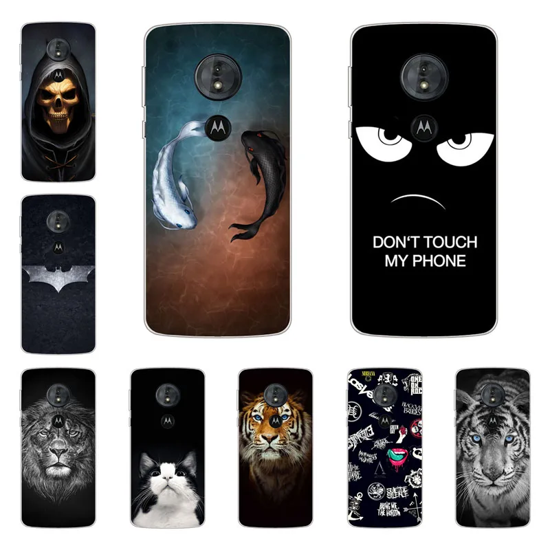 

For Motorola Moto e5 plus case,Silicon Gossip fish Painting Soft TPU Back Cover for Motorola Moto e5 play protect Phone shell