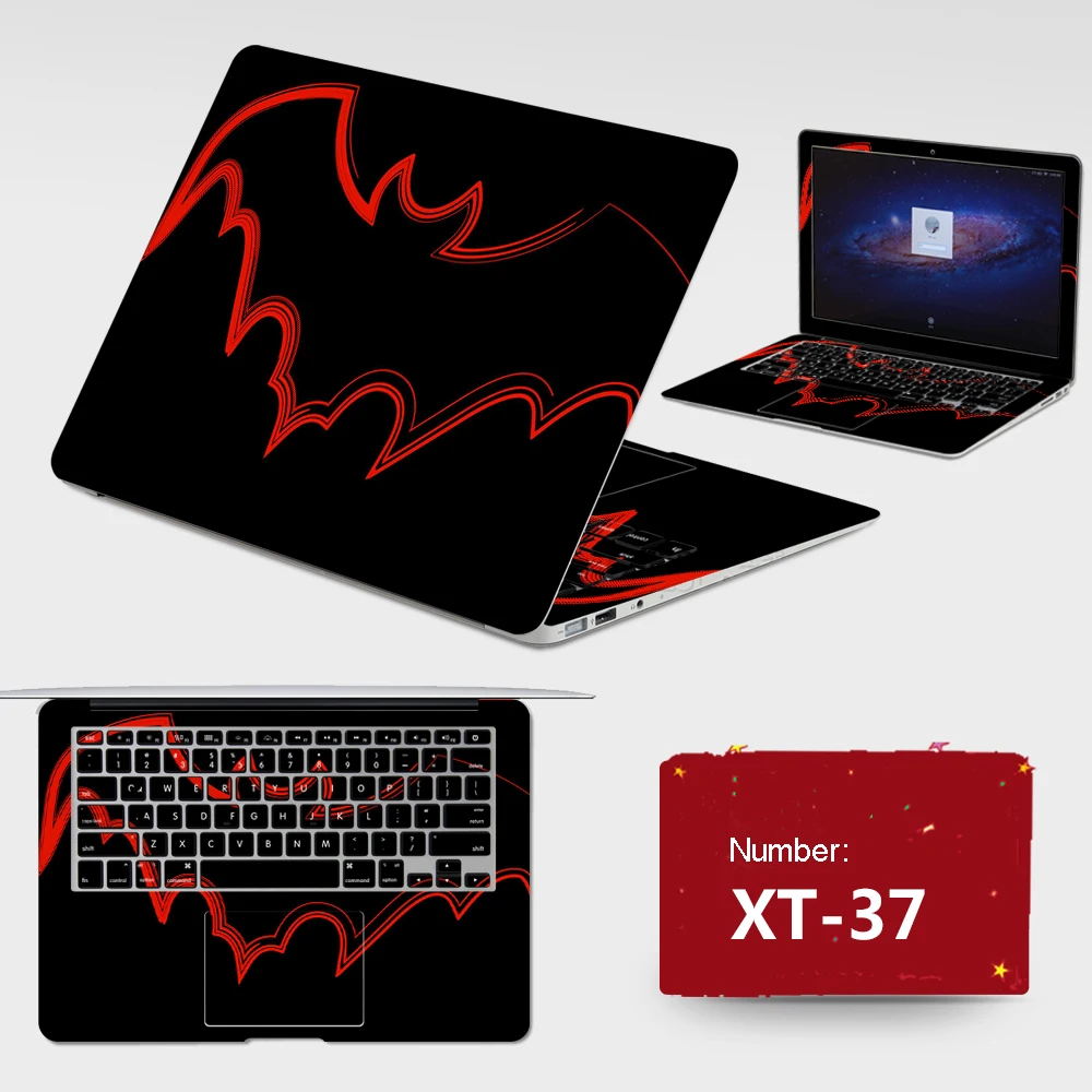 Latest ! 2017 Laptop Stickers Free Free Cutting PVC Skins Dustproof ABC Sides+Keys+Key Interstice Stickers For lenovo G50 B5400