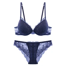 Сексуальный кружевной комплект с бюстгальтером высокого качества, тонкий толстый с глубоким v-образным вырезом, женский роскошный комплект нижнего белья размера плюс