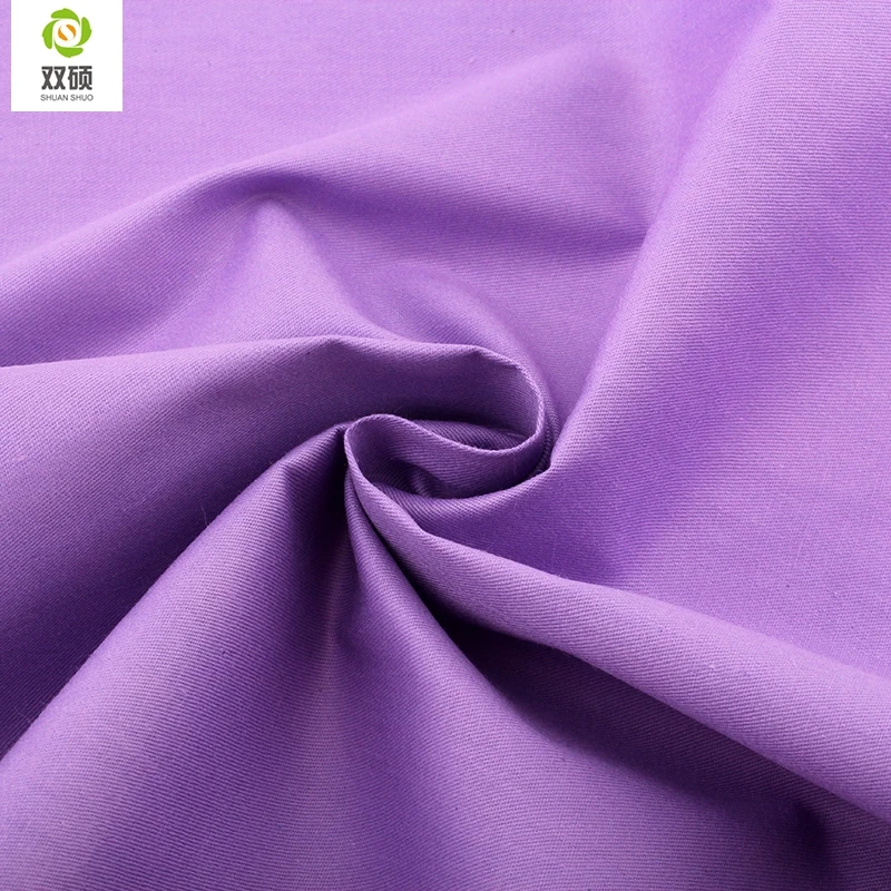 Shuanshuo Tissus Cotton Patchwork Fabric Telas Fat Quarter Bundles Fabric For Sewing DIY Crafts Purple Color 40*50cm 5pcs/lot