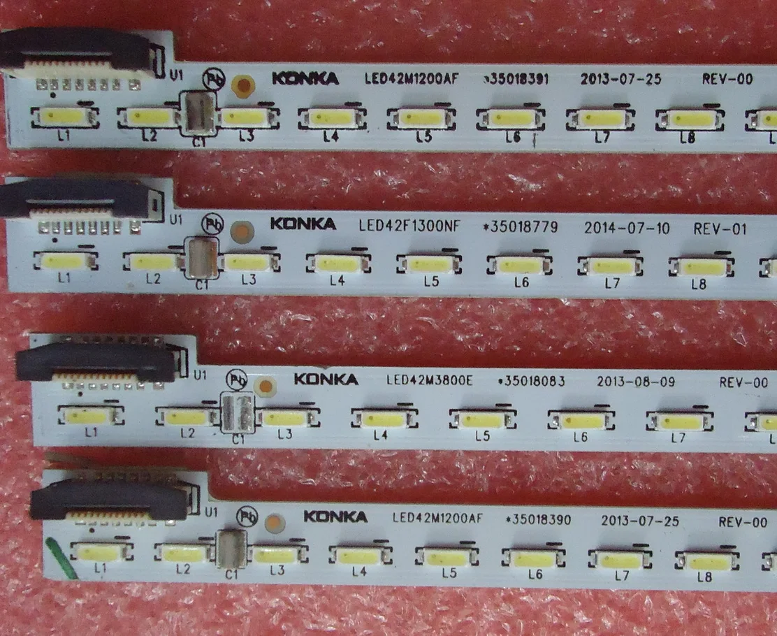 Артикул лампы LED42M3800E 37023501 YP 35018781 1 шт. = 72 светодиода 523 мм|yp| |