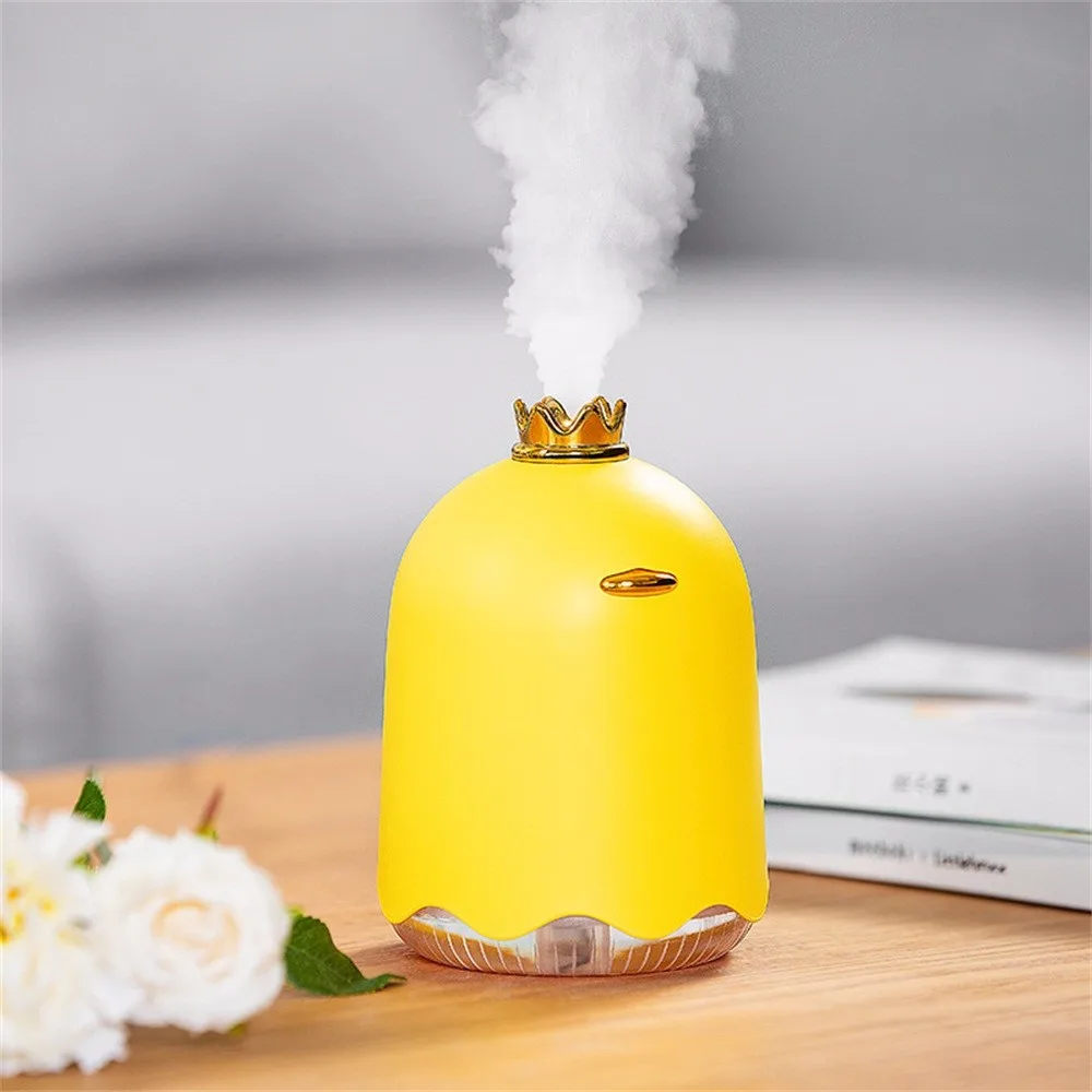 

Mini Essential Aromatherapy Oil Diffuser 250ml Cool Mist Ultrasonic Humidifier USB Powered With Night Light Nano water mister