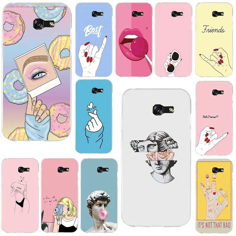

Fashion Best Friends Soft TPU Mobile Phone Case For Samsung Galaxy A3 A5 A7 J1 J2 J3 J4 J5 J6 J7 2016 2017 2018 Back Cover Coque